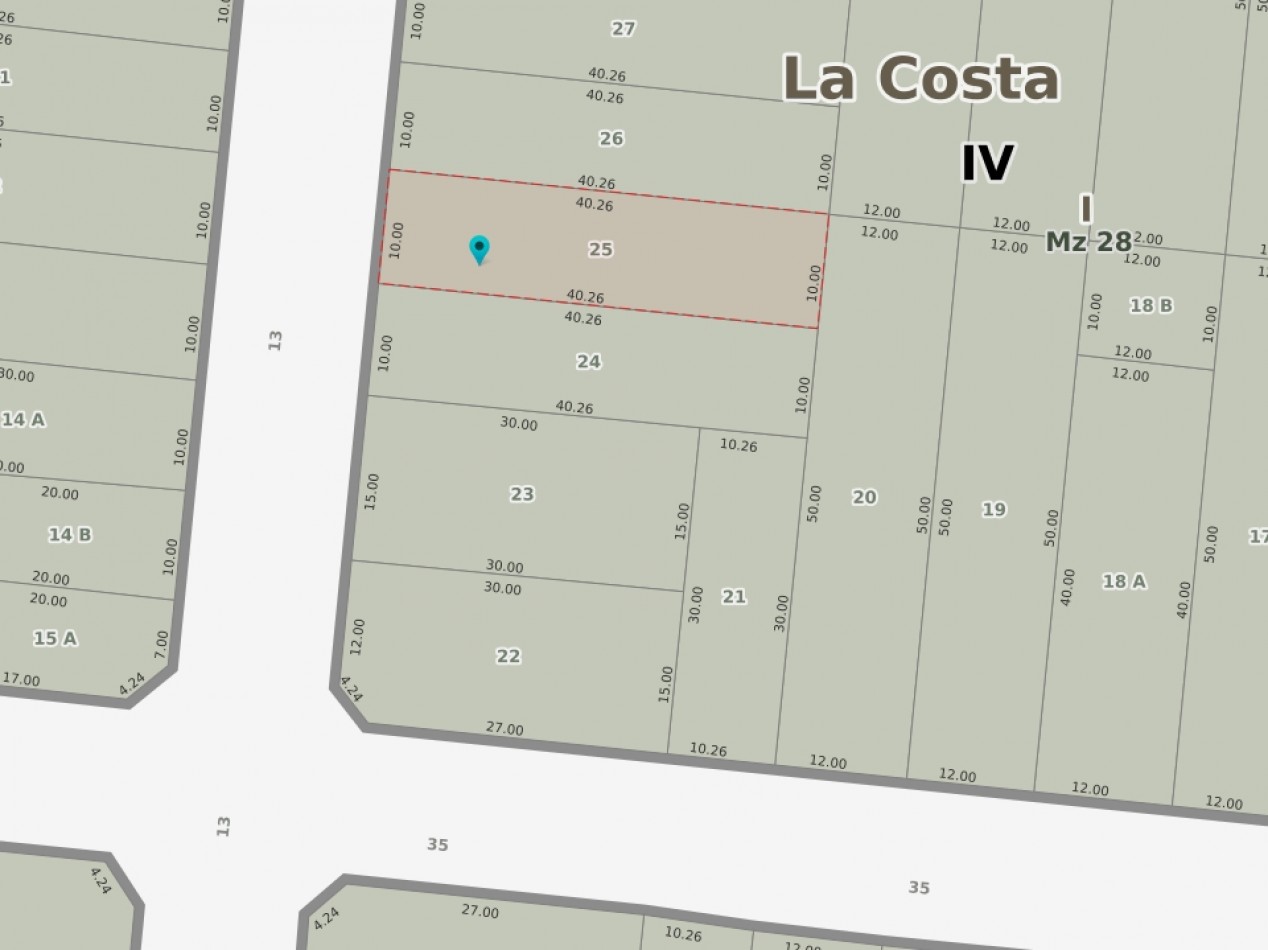 2 Lotes Calle 13 e/ 34 y 35 - L4