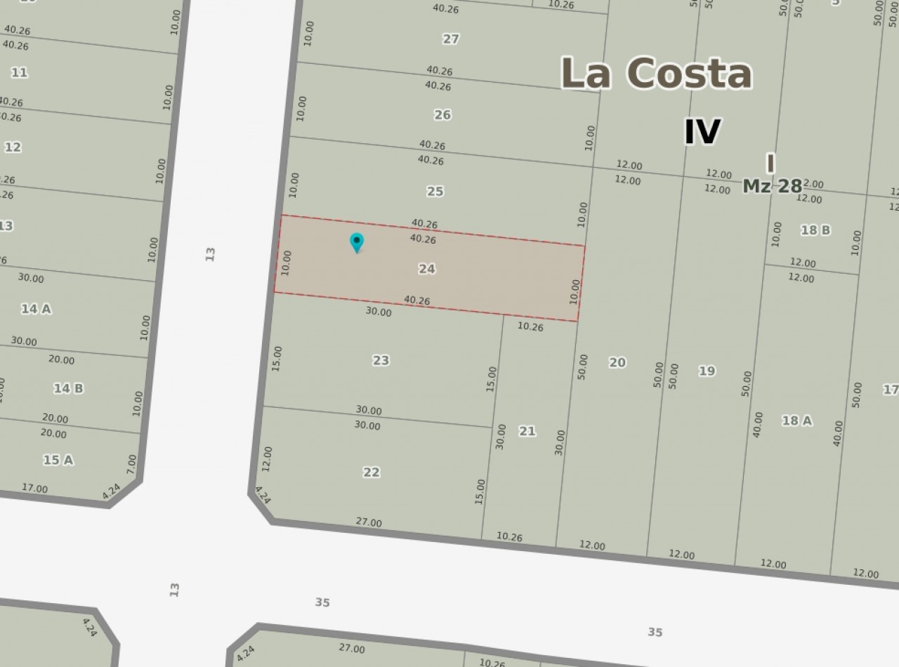 2 Lotes Calle 13 e/ 34 y 35 - L4