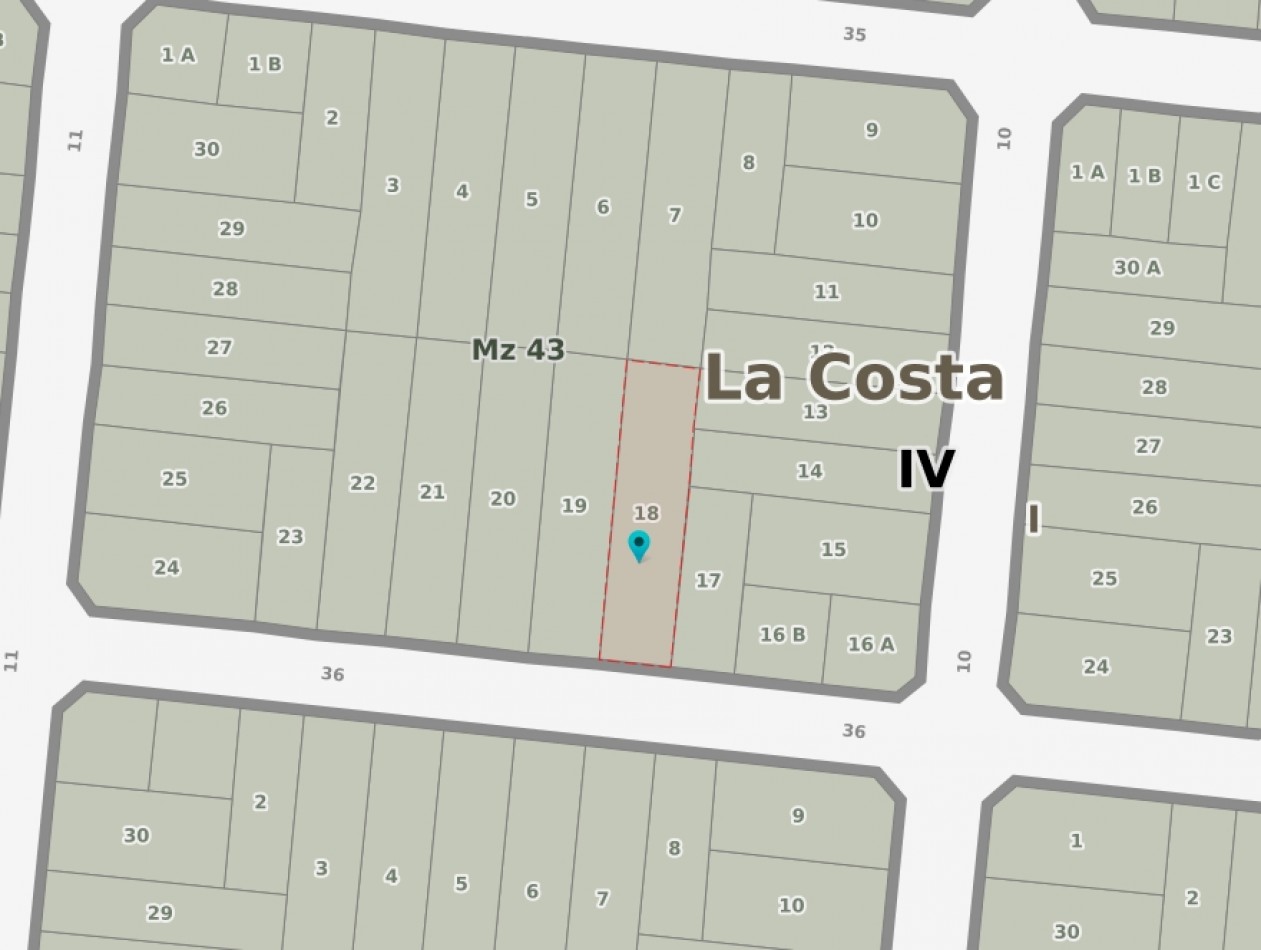 Lote Calle 36 e/ 10 y 11 - L5