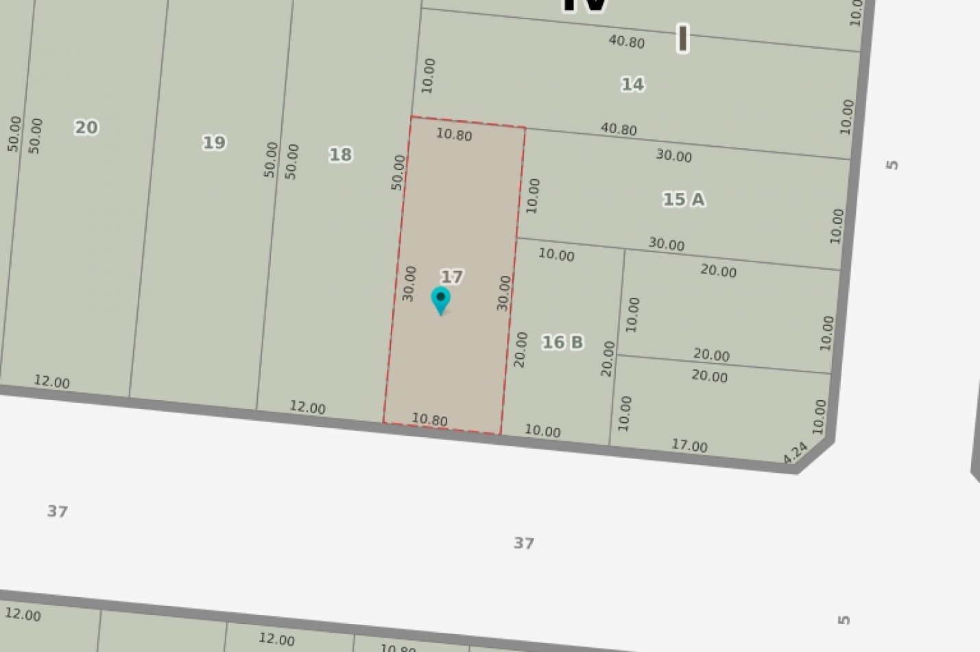 Lote Calle 37 e/ 5 y 6 - L31