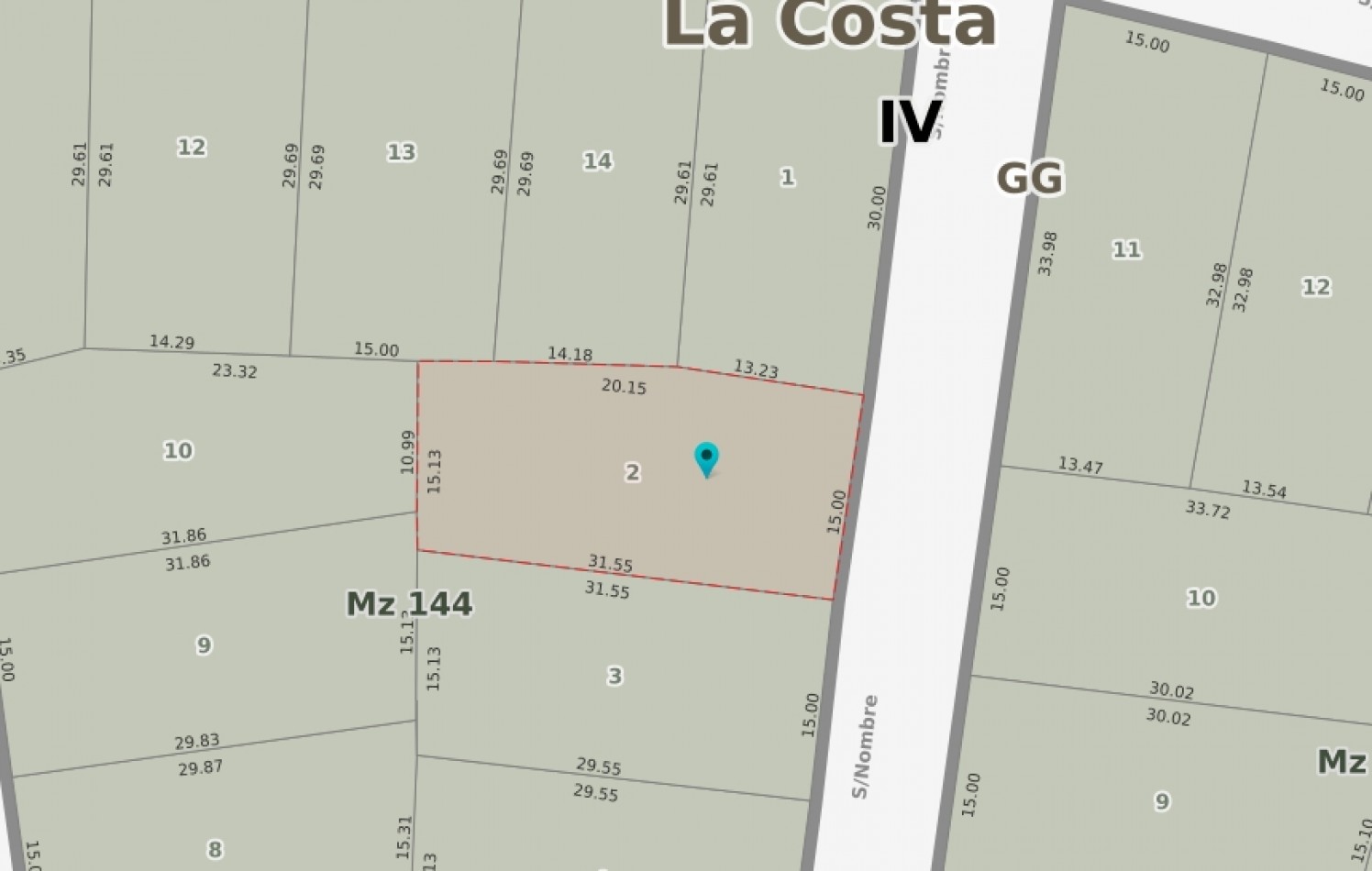 Lote Calle Santiago del Estero e/ Av. Entre Rios y Parque Publico - L7