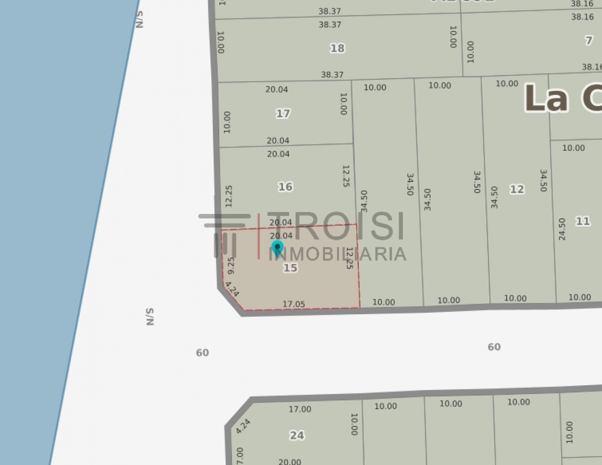 L23 - Lote Calle 16 Esq. 60 - Mar del Tuyu