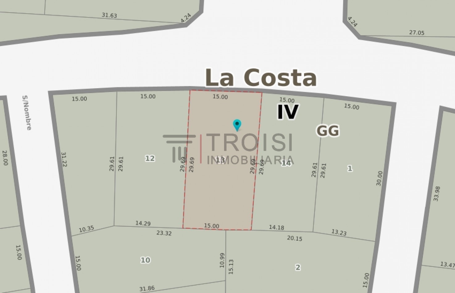 L2 - Lote Entre Rios e/ Lavalle y La Rioja - Santa Teresita