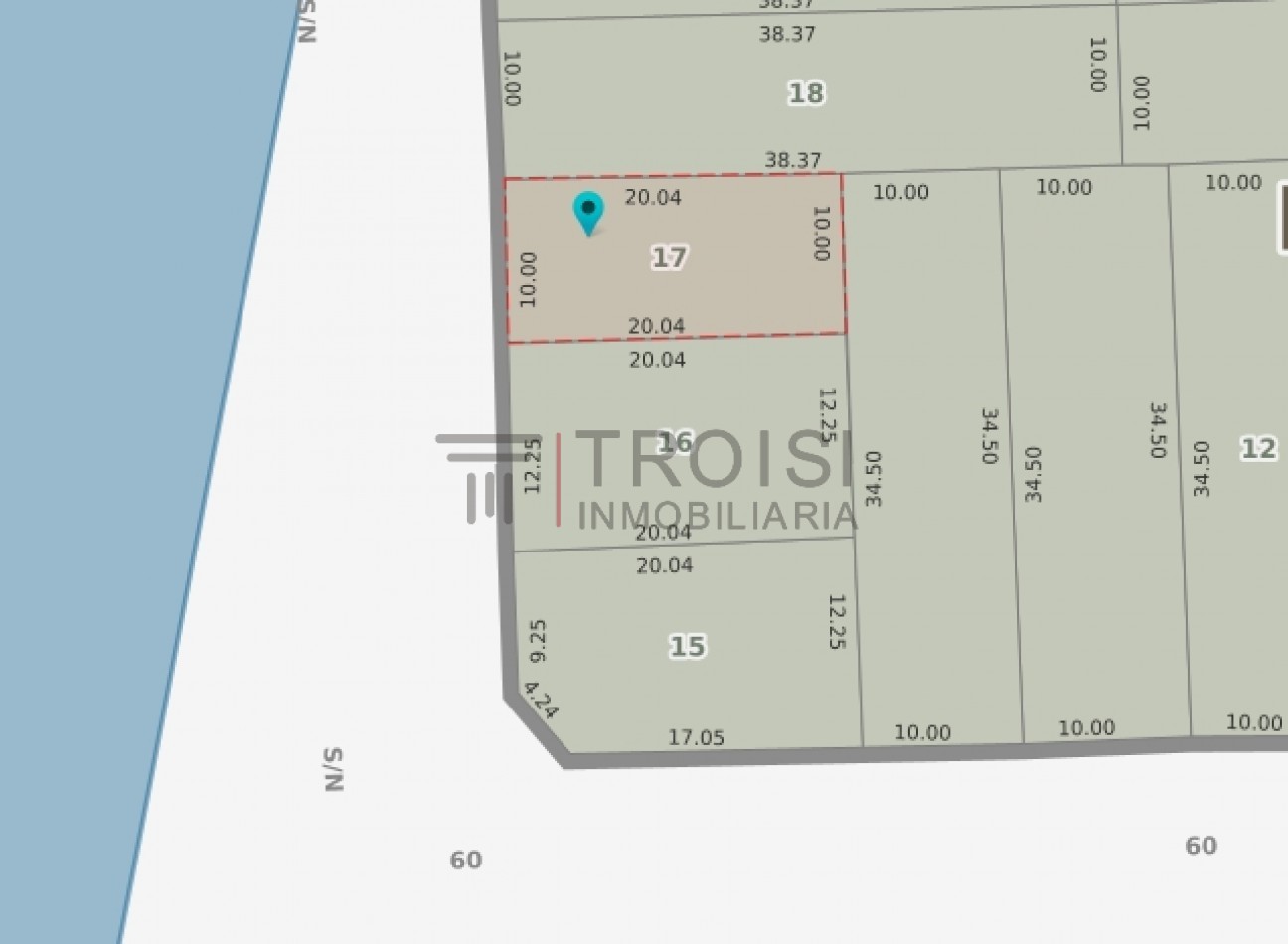 L23 - Lote Calle 16 Esq. 60 - Mar del Tuyu