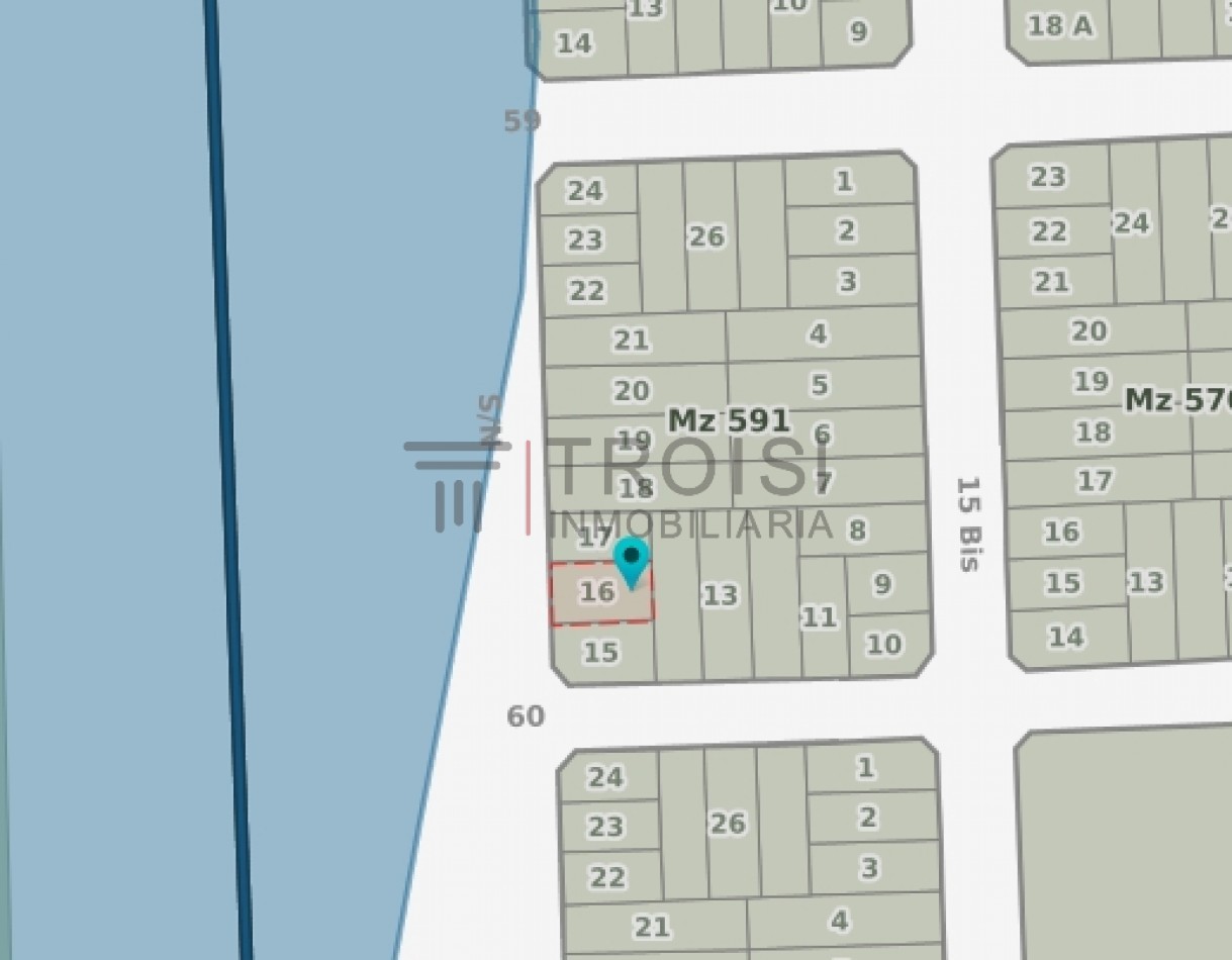 L23 - Lote Calle 16 Esq. 60 - Mar del Tuyu