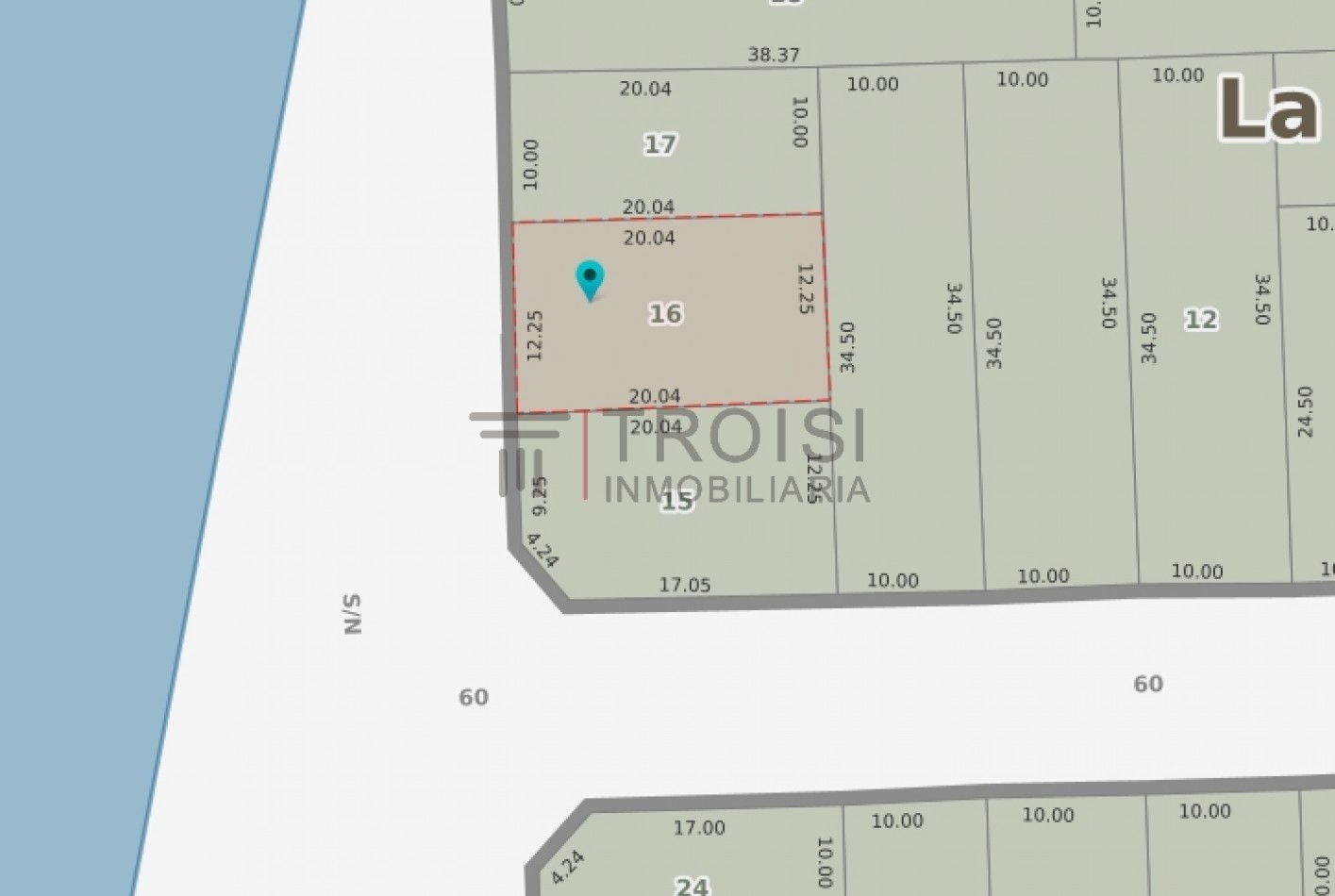 L23 - Lote Calle 16 Esq. 60 - Mar del Tuyu
