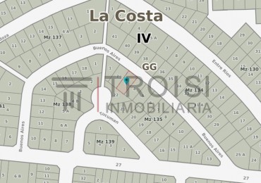 Lote Calle Buenos Aires e/ 27 y Peatonal - L18